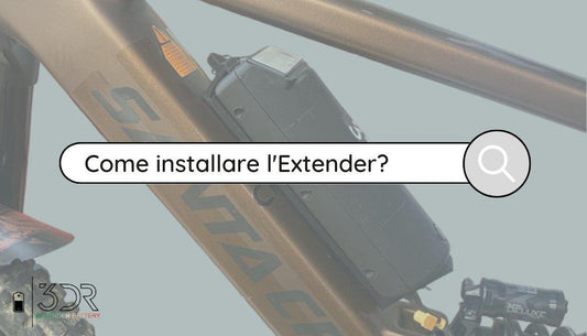 COME INSTALLARE L'EXTENDER 3DR - 3DR Extender Battery