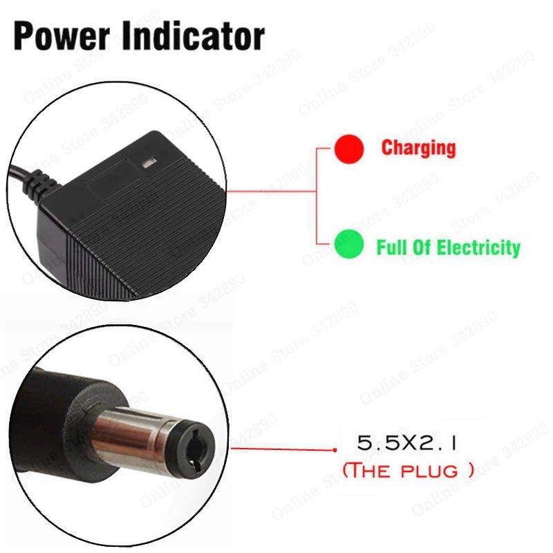 36V 2A caricabatteria di uscita di ingresso 100-240 VAC per batterie al Litio - 3DR Extender Battery